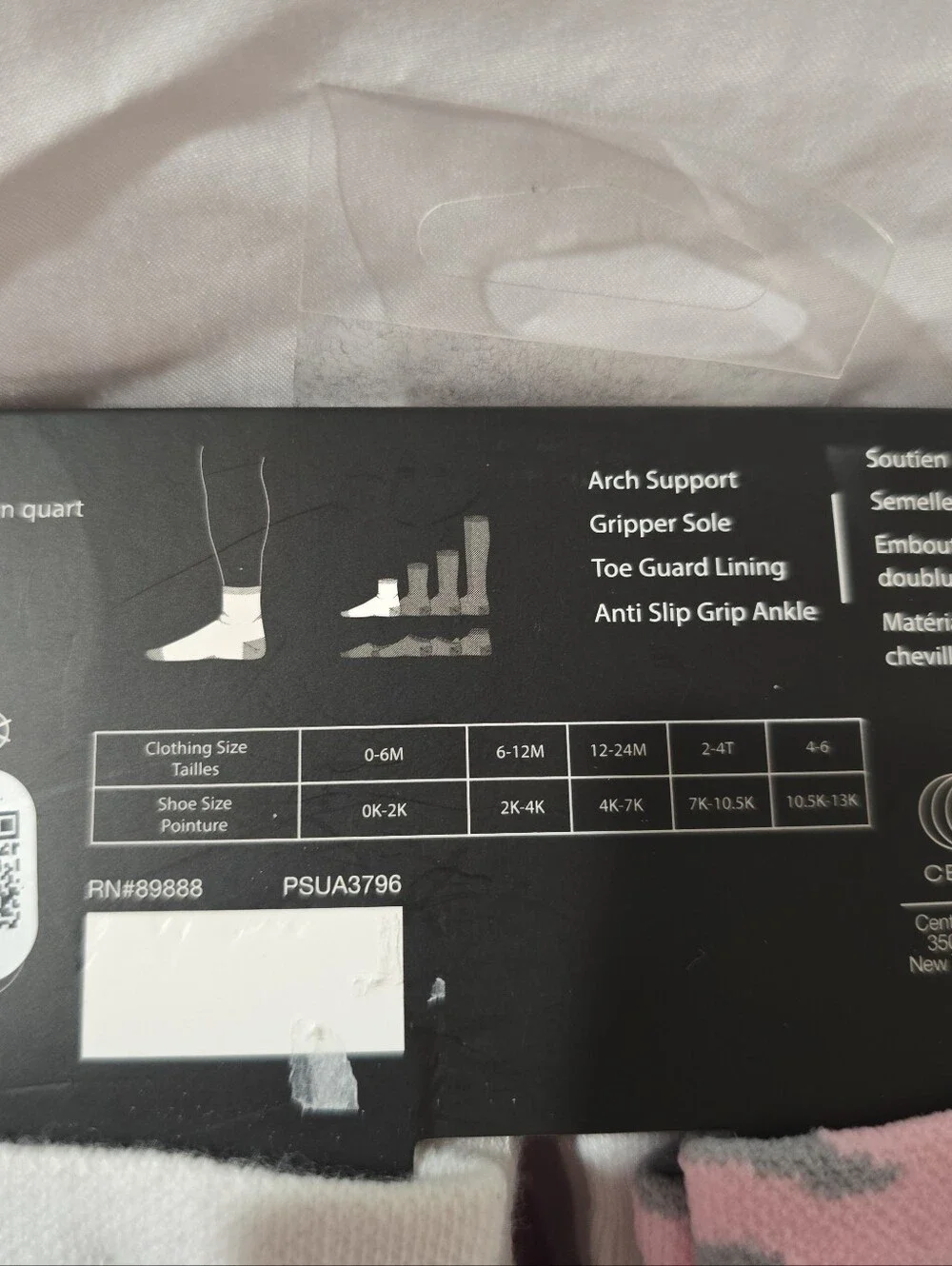 NWT Under Armour Essentials Infant 0-6M Lightweight Quarter Gripper Sole Socks